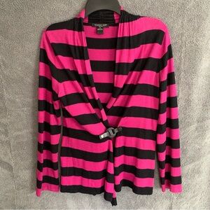 Petite August Silk preppy cardigan